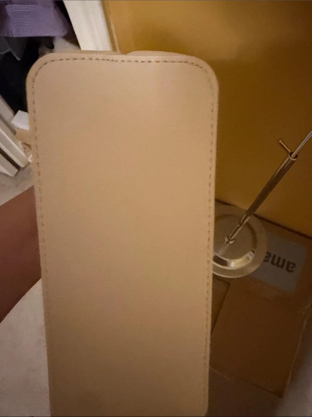 LC Lauren Conrad Cream Floral Tote with Removable Strap